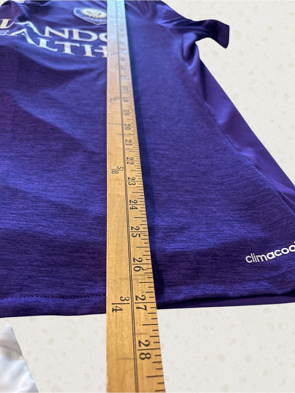 adidas Kids Orlando City Purple Soccer Jersey with Yellow Accents - Picture 7 of 7